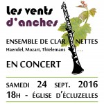 Concert à Ecluzelles - Samedi 24 septembre 2016